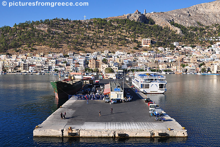 From the port of Kalymnos, ferries and catamarans go to many islands in the Dodecanese, including Pserimos and Mastichari on Kos.