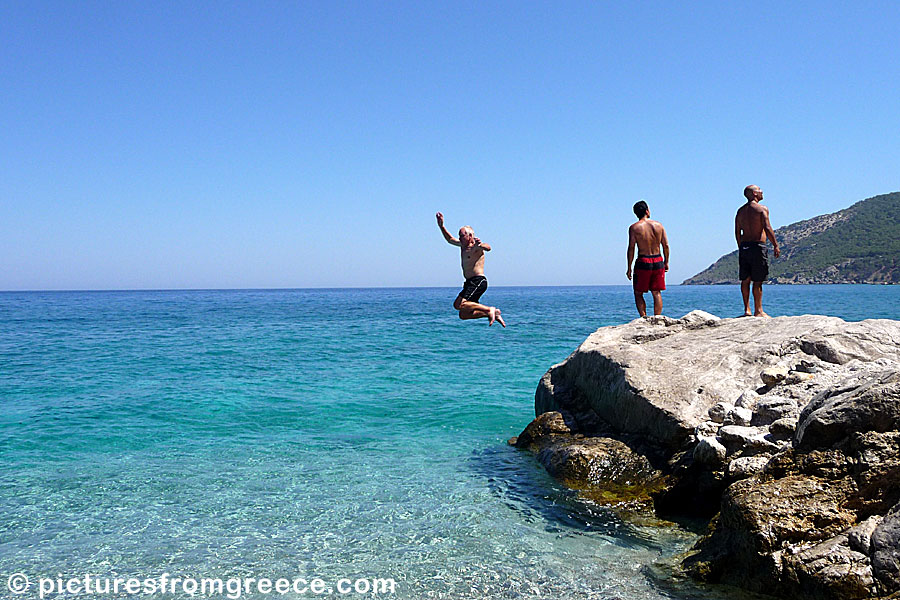 Kyra Panagia beach is between the beaches Achata and Apela in Karpathos.