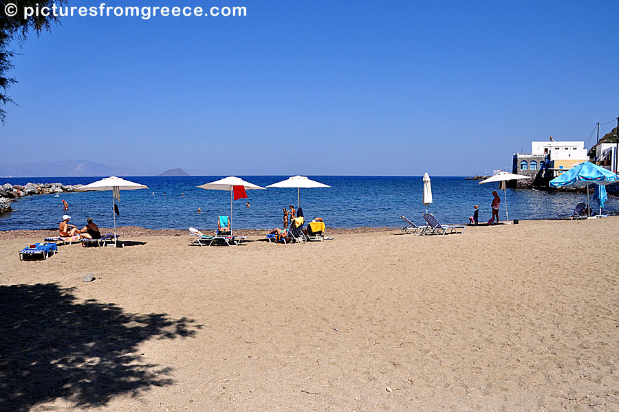 Mandraki beach in Nisyros.