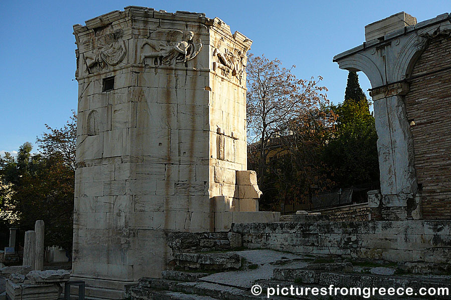Tower of the winds in Athens