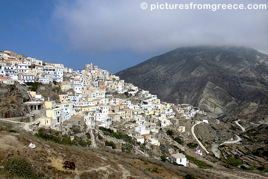 Olympos in Karpathos is one of the most famous villages in Greece.