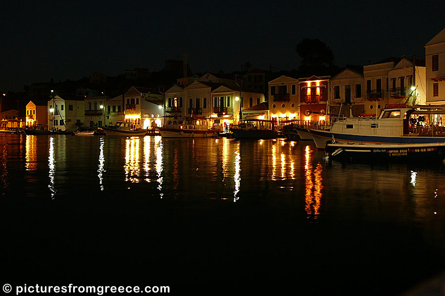 Harbor promenade in Megisti is fantastically beautiful with all the boats and cozy restaurants.