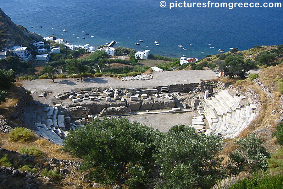 Roman theatre in Milos.