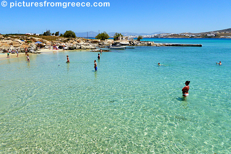 Kolymbithres is the best beach on Paros.