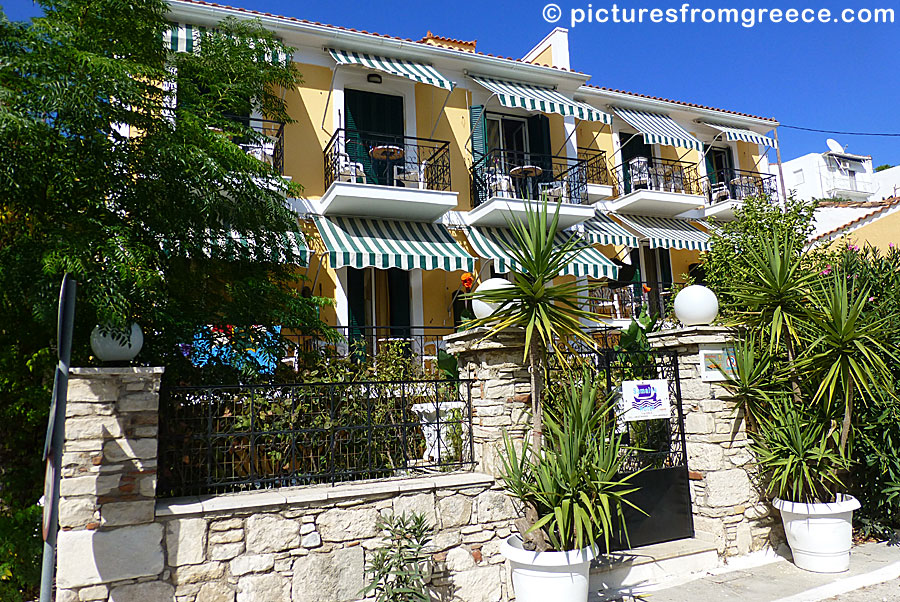 Samaina Hotel in Pythagorion in Samos.