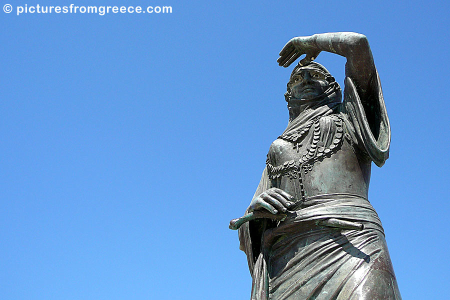 Laskarina Bouboulina fought against the Turks during the Greek War of Independence. She was born on Spetses,.