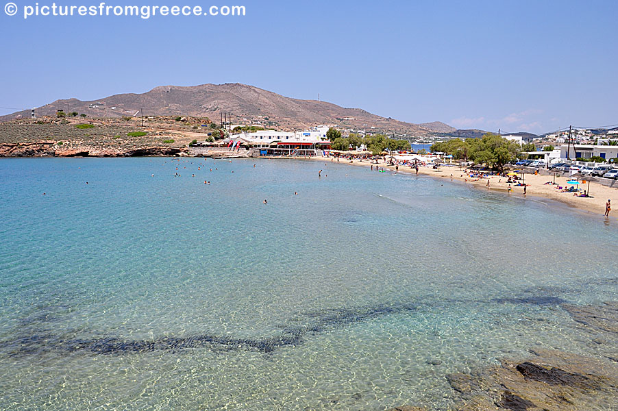 Agathopes is one of Syros best beaches and one of Cyclades's most child-friendly beaches.